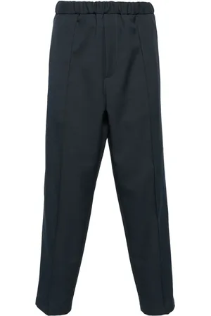 Jil Sander Pantalones tapered con pretina elástica
