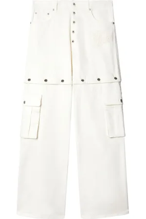 OFF-WHITE Jeans rectos con tiro medio años 90