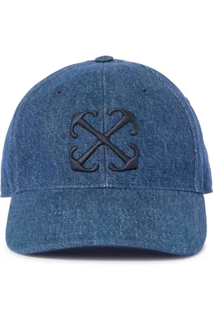 OFF-WHITE Gorra de mezclilla con motivo Arrows