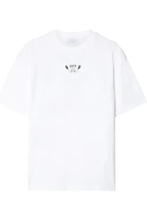 OFF-WHITE Playera con bordado Arrow