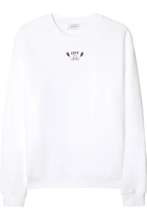 OFF-WHITE Sudadera con bordado de bandana