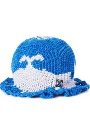 OFF-WHITE Gorro de pescador de crochet