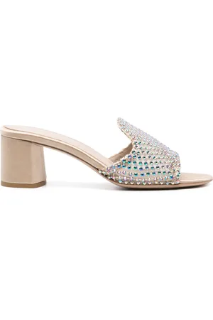 LE SILLA Mules Gilda con detalles de cristal y tacón de 60mm