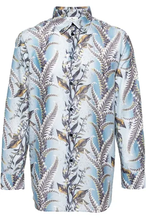 Etro Camisa con estampado botánico