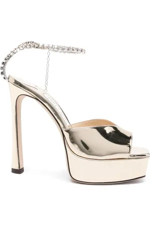 Jimmy Choo Sandalias Saeda con tacón de 125mm