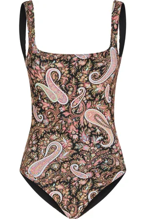 Etro Traje de baño con estampado de cachemira