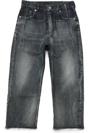 Maison Margiela Jeans rectos con dobladillo sin rematar