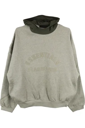 FEAR OF GOD Hoodie con logo estampado