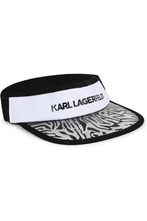 Karl Lagerfeld Visera con estampado de cebra