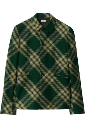 Burberry Blazer con motivo de cuadros