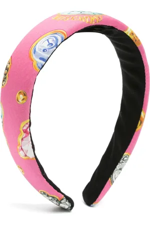 Moschino Banda para el cabello con motivo Teddy Bear