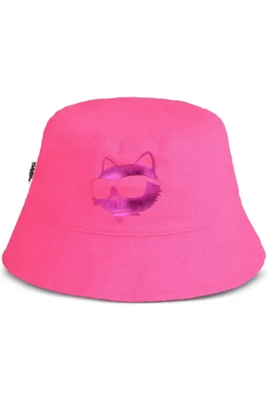 Karl Lagerfeld Gorro de pescador con motivo Choupette