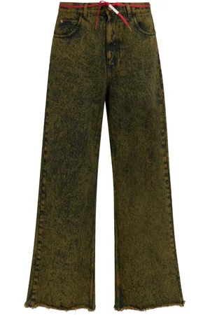 Marni Jeans anchos con tiro medio