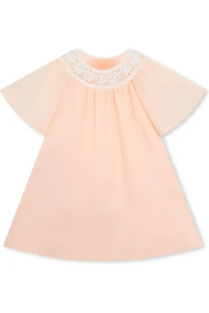 Chloé Vestido con diseño bordado