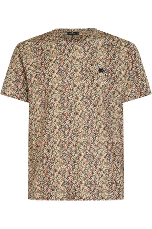 Etro Playera con palmeras estampadas