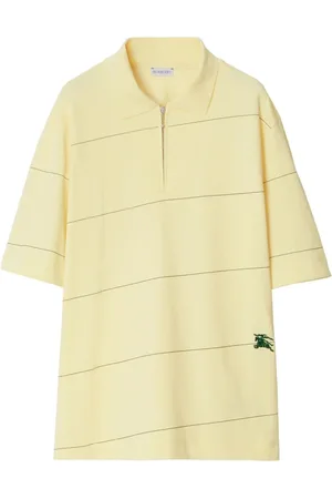 Burberry Playera tipo polo con logo bordado