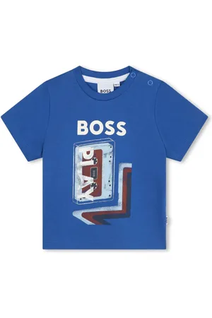 HUGO BOSS Playera con estampado gráfico