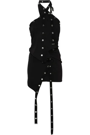 The Attico Vestido corto con apliques