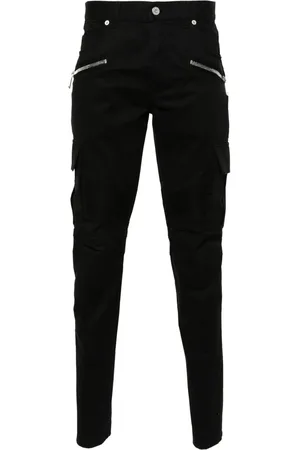 Balmain Pantalones stretch con bolsillos cargo