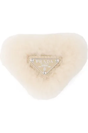 Prada Broche para el cabello con logo triangular