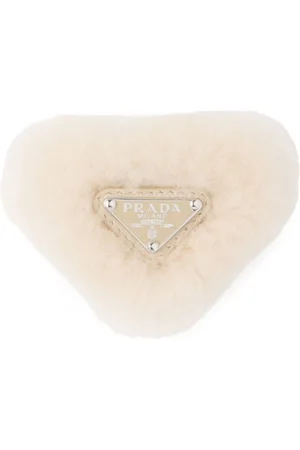 Prada Broche para el cabello con logo triangular