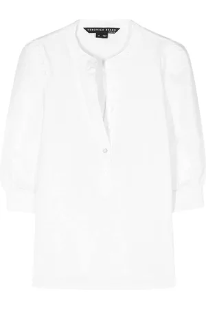 VERONICA BEARD Top con mangas farol