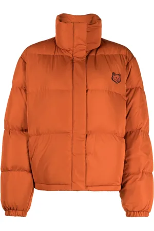 Maison Kitsuné Chamarra capitonada con cuello de tortuga