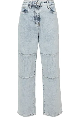 REMAIN Jeans rectos con tiro alto