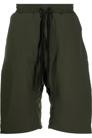 THOM KROM Bermudas drop crotch con cordones