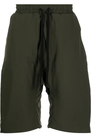 THOM KROM Bermudas drop crotch con cordones