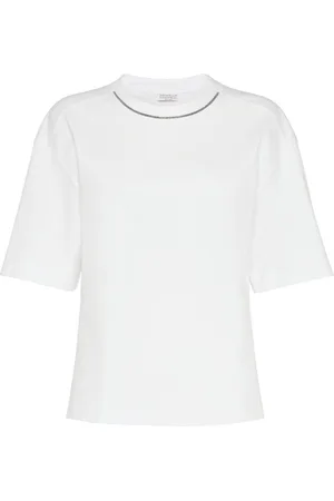 Brunello Cucinelli Playera con cadena Monili
