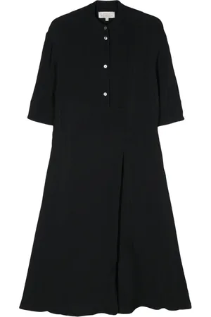 STUDIO NICHOLSON Vestido con detalles plisados
