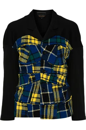 Comme des Garçons Chamarra con diseño patchwork 1999