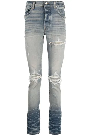 AMIRI Jeans slim con efecto envejecido
