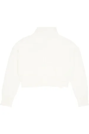 Maison Margiela Suéter con cuello de tortuga y abertura