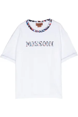 Missoni Playera con logo en relieve