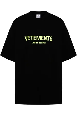 Vetements Playera con logo estampado