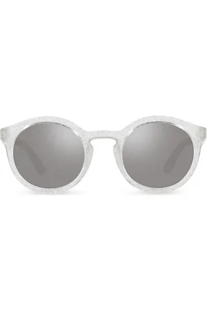 Dolce & Gabbana Lentes de sol New Pattern con armazón redonda