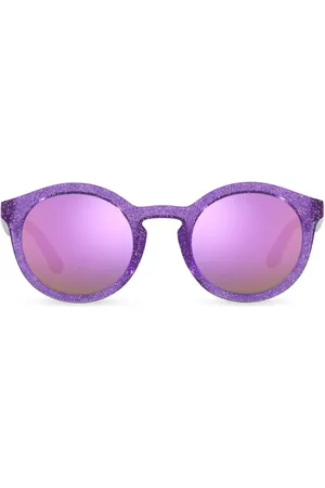 Dolce & Gabbana Lentes de sol New Pattern con armazón redonda