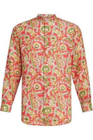 Etro Camisa con estampado floral y botones
