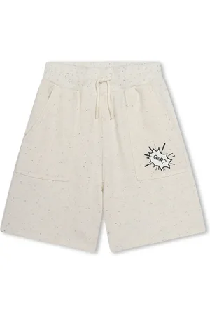 Kenzo Shorts deportivos con estampado de dibujos
