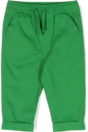 Stella McCartney Pantalones con cordones en la pretina