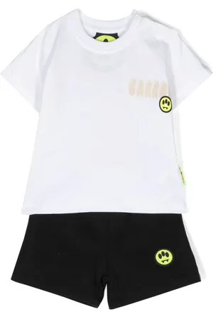 BARROW Set de shorts con logo estampado
