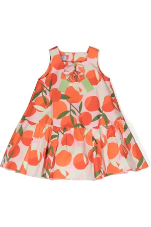 Mimisol Vestido con estampado de naranjas