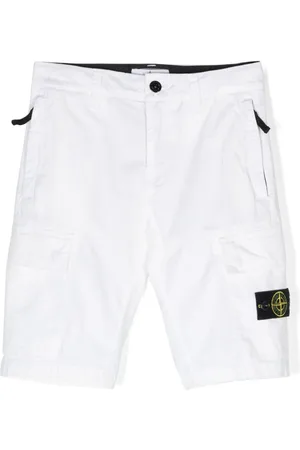 Stone Island Shorts cargo con aplique Compass