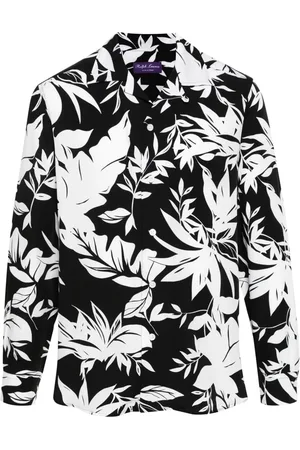 Ralph Lauren Camisa con hojas estampadas