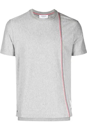 Thom Browne Playera con rayas RWB