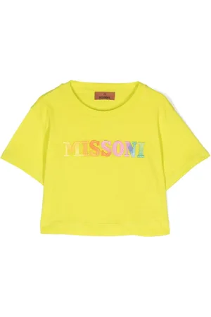 Missoni Playera corta con logo bordado