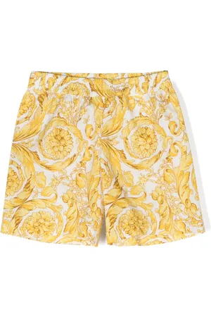 VERSACE Shorts con estampado Barocco