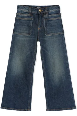 Balmain Jeans rectos con tiro medio
